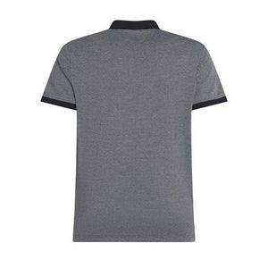 Two Tone Interlock Reg Polo Desert Sky / White / L