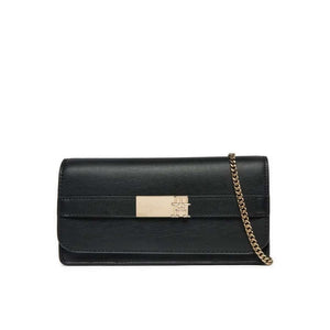 Th Heritage Lrg Flap W/Chain Black / OS