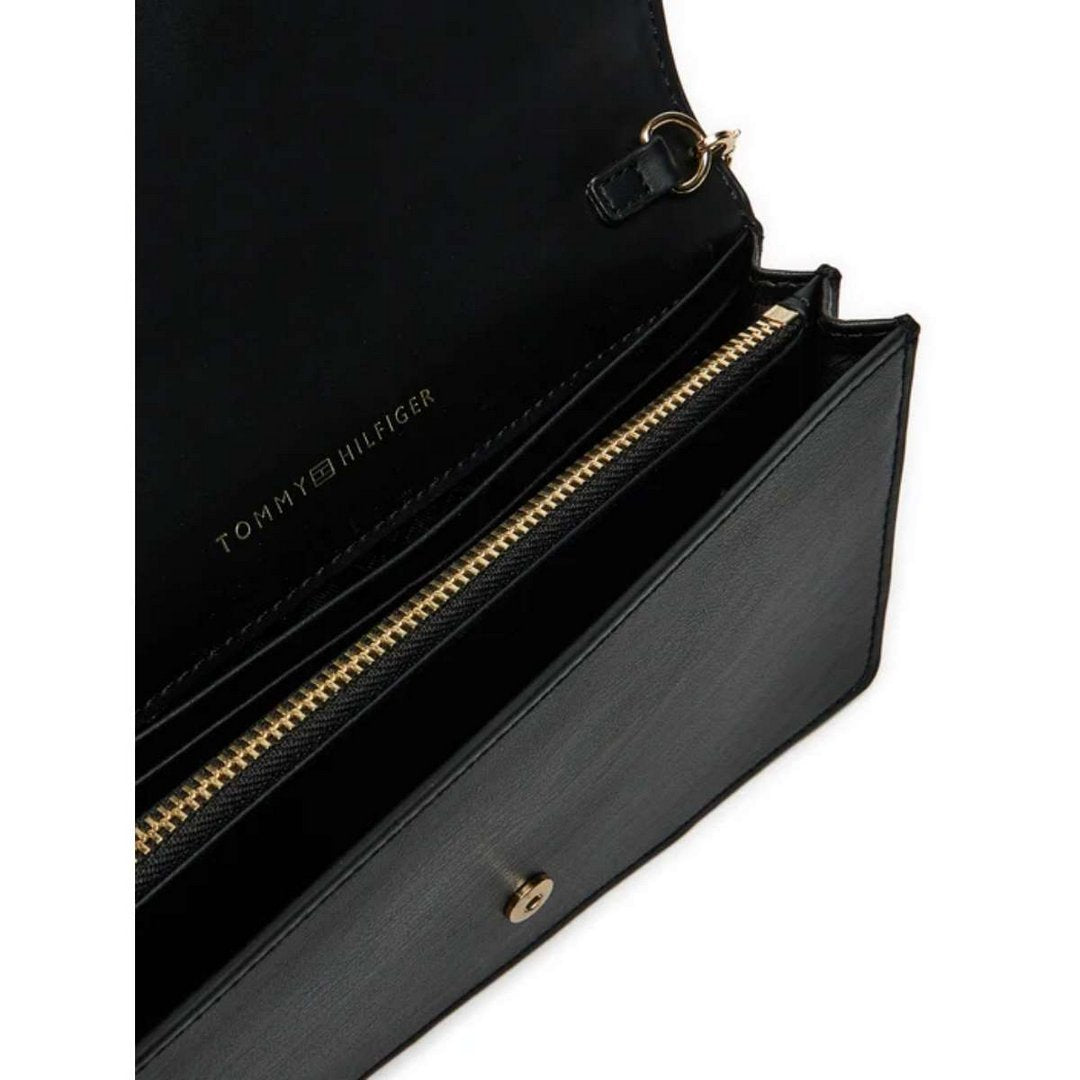 Th Heritage Lrg Flap W/Chain Black / OS