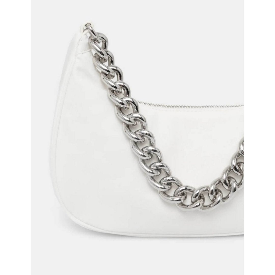 Tjw Iconic Shoulder Bag Chain Ecru / OS