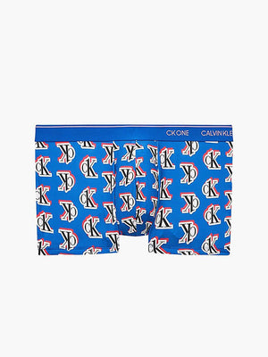 Low Rise Trunk LOGO STEP PRINT_KETTLE BLUE / L