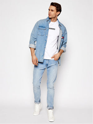 Mirror Logo Tee Bright White / L