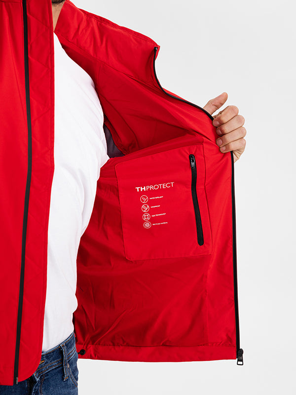 Stand Collar Jacket Primary Red / L