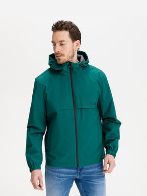 Tech Hooded Jacket Rural Green / L
