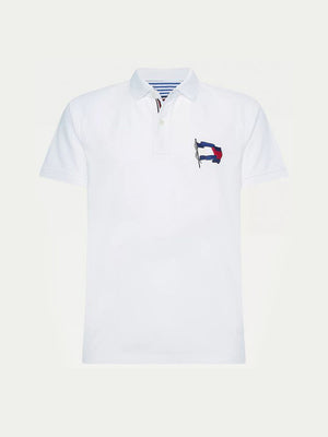 1985 Wavy Flag Regul White / L