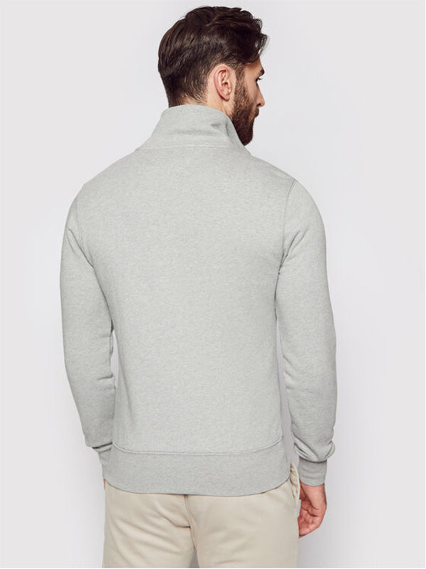 Global Hilfiger Zip Medium Grey Heather / L