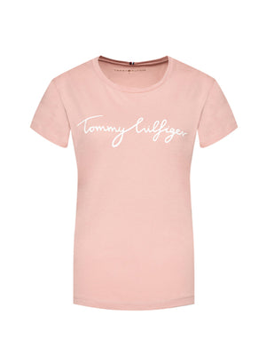 Crew Neck Graphic Te Soothing Pink / L