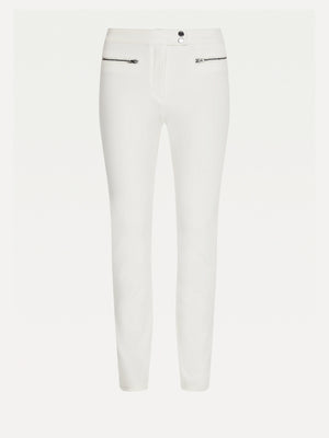 Gabar Zip Slim Ankle Ivory / R40