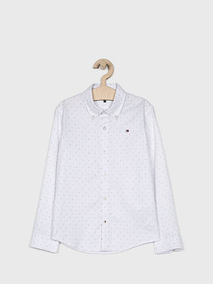 Stretch Poplin Shirt Bright White / 10