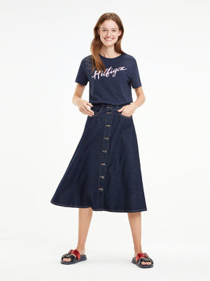 Viola C-Nk Tee Ss ALASKAN BLUE / L