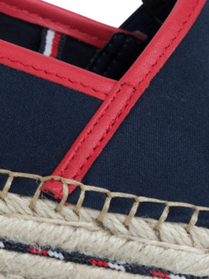Basic Sporty Flatform Espadrille Sport Navy / 36