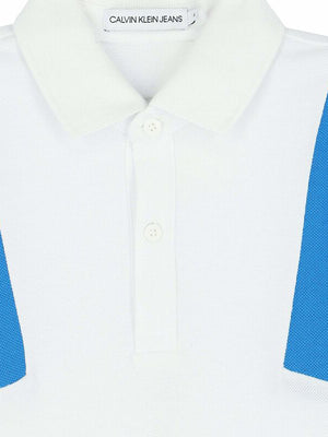 Color Block Ss Polo Bright White / 10