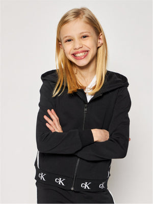 Monogram Stretch Zip Through Ck Black / 10