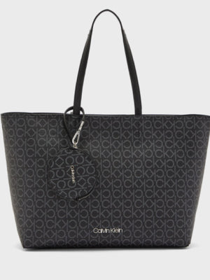 CK MONO SHOPPER MD BLACK MONO MIX / OS
