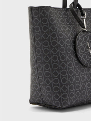 CK MONO SHOPPER MD BLACK MONO MIX / OS