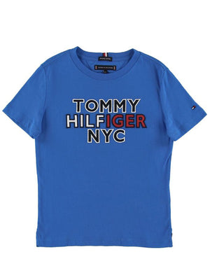 Th Nyc Graphic Tee S/S Dynamic Blue / 10