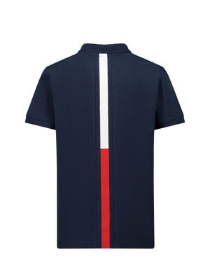 Back Insert Polo S/S Twilight Navy / 10