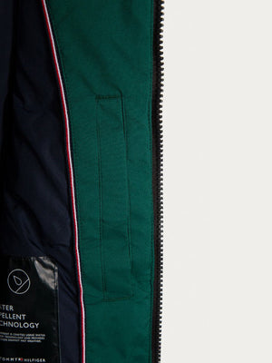 Flag Hooded Vest Rural Green / 10