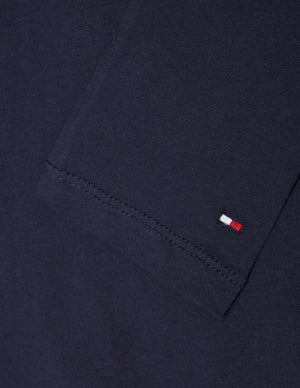 Msw Global Stripe Tee L/S Twilight Navy / 10