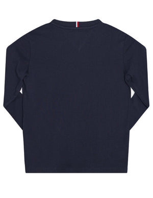 Msw Global Stripe Tee L/S Twilight Navy / 10