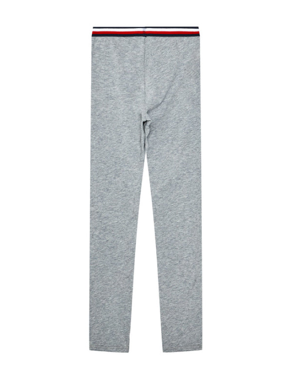 Essential Tommy Leggings Mid Grey Htr / 10