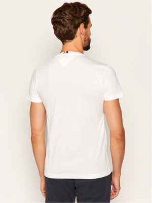 Block Stripe Hilfiger Tee WHITE / L