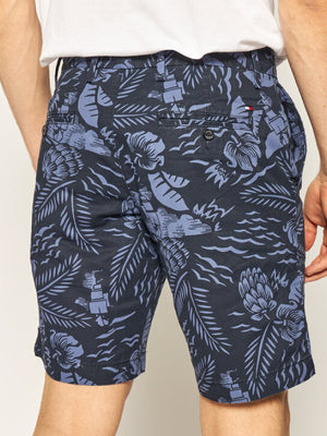 Brooklyn Short Hawaii Print Desert Sky / NI30