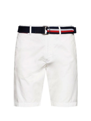 Brooklyn Short Light Twill Belt TH Optic White 000001 / NI30