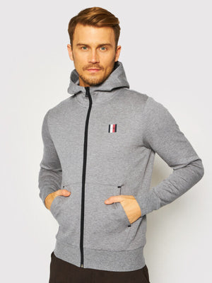 Modern Essentials Zip Hoody Dark Grey Heather / L