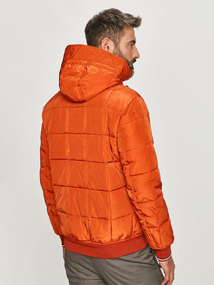 Rope Dye Hooded Bomber Tucson Orange / L