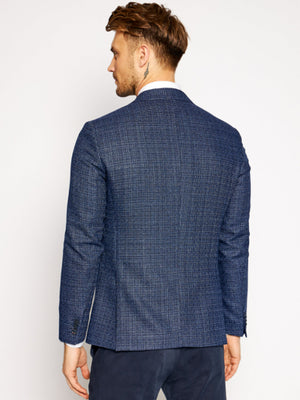 Fks Slim Fit Blazer Navy/Pearly Blue / 50