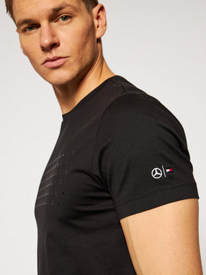 2 Mb Tristar Print Tee Black / L