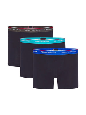 3P Wb Boxer Brief Dark Ash/Aquatic Teal/Electric Blue / XL
