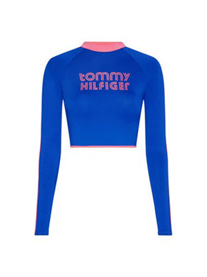 Cropped Rashguard Cobalt / L