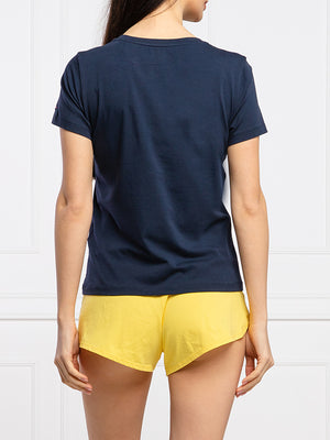 Ss Short Set NAVYBLAZER/PRIMROSEYELLOW / LG