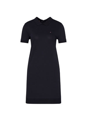 Khloe Relaxed Polo Dress Ss DESERT SKY / L