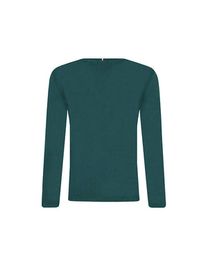 Essential Hilfiger  Logo Tee L/S Atlantic Deep / 10