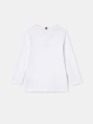 Essential Hilfiger  Tee L/S Bright White / 10