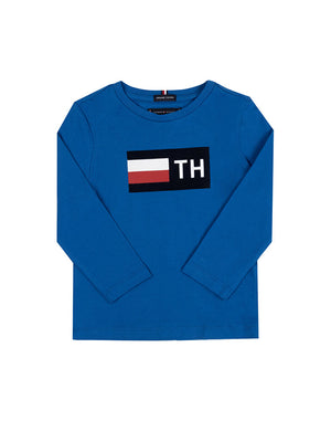 Th Flock L/S Tee Olympian Blue / 10