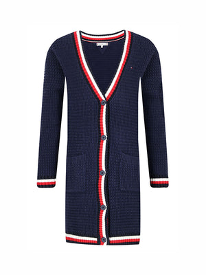 Iconic Ll Cardigan Black Iris / 10