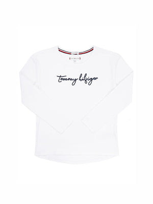 Sequins Graphic Tee L/S Bright White / 10