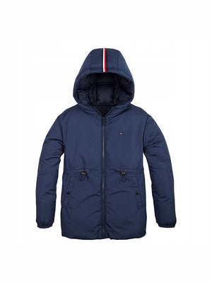 Reversible Tommy Puffer Black Iris / 10