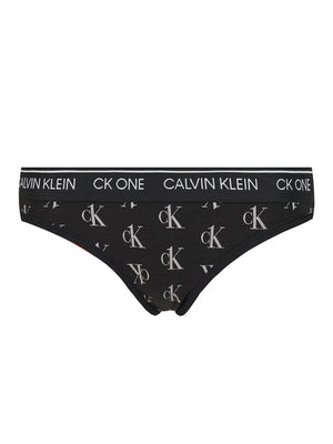 Bikini STAGGERED LOGO_BLACK / S