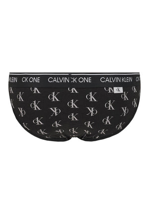 Bikini STAGGERED LOGO_BLACK / S