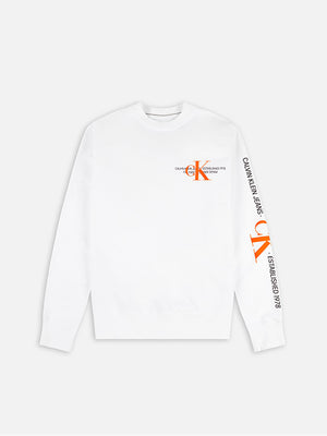 Ck Urban Graphic Log Bright White / L