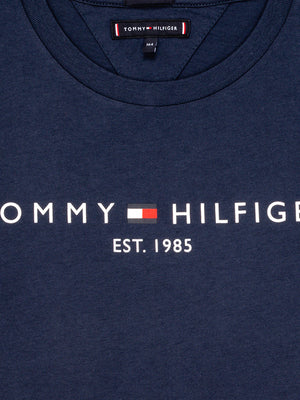 Essential Logo Tee S Twilight Navy / 10