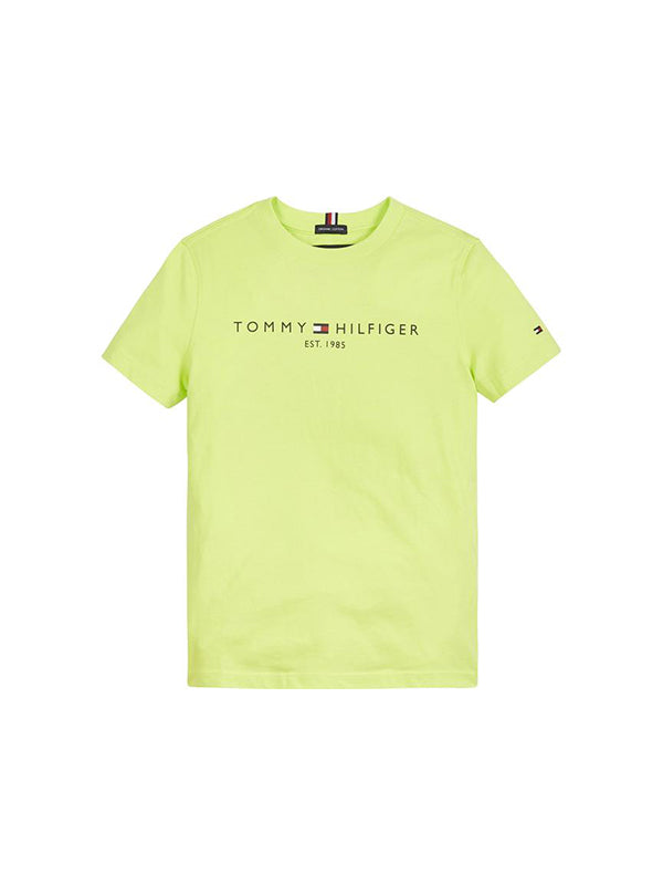 Essential Logo Tee S Sour Lime / 10