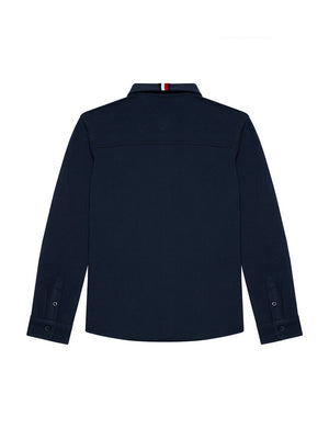 Stretch Pique Shirt Twilight Navy / 10