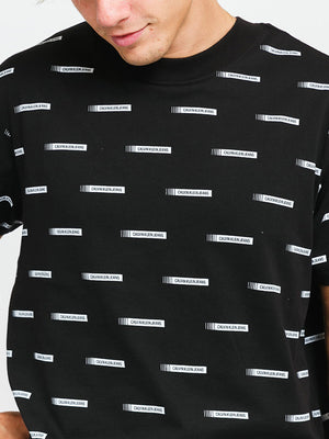 Institutional Box Lo Institutional Logo Aop Black / L
