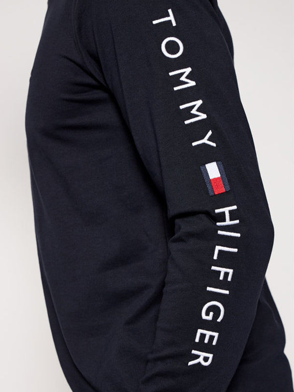 Tommy Logo Long Slee Desert Sky / L